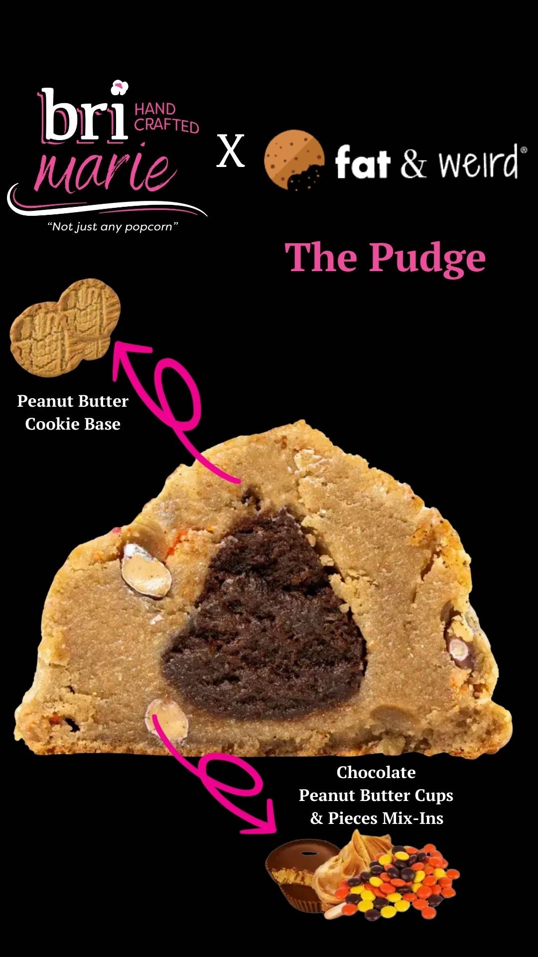 Bri Marie Popcorn x Fat & Weird Cookies