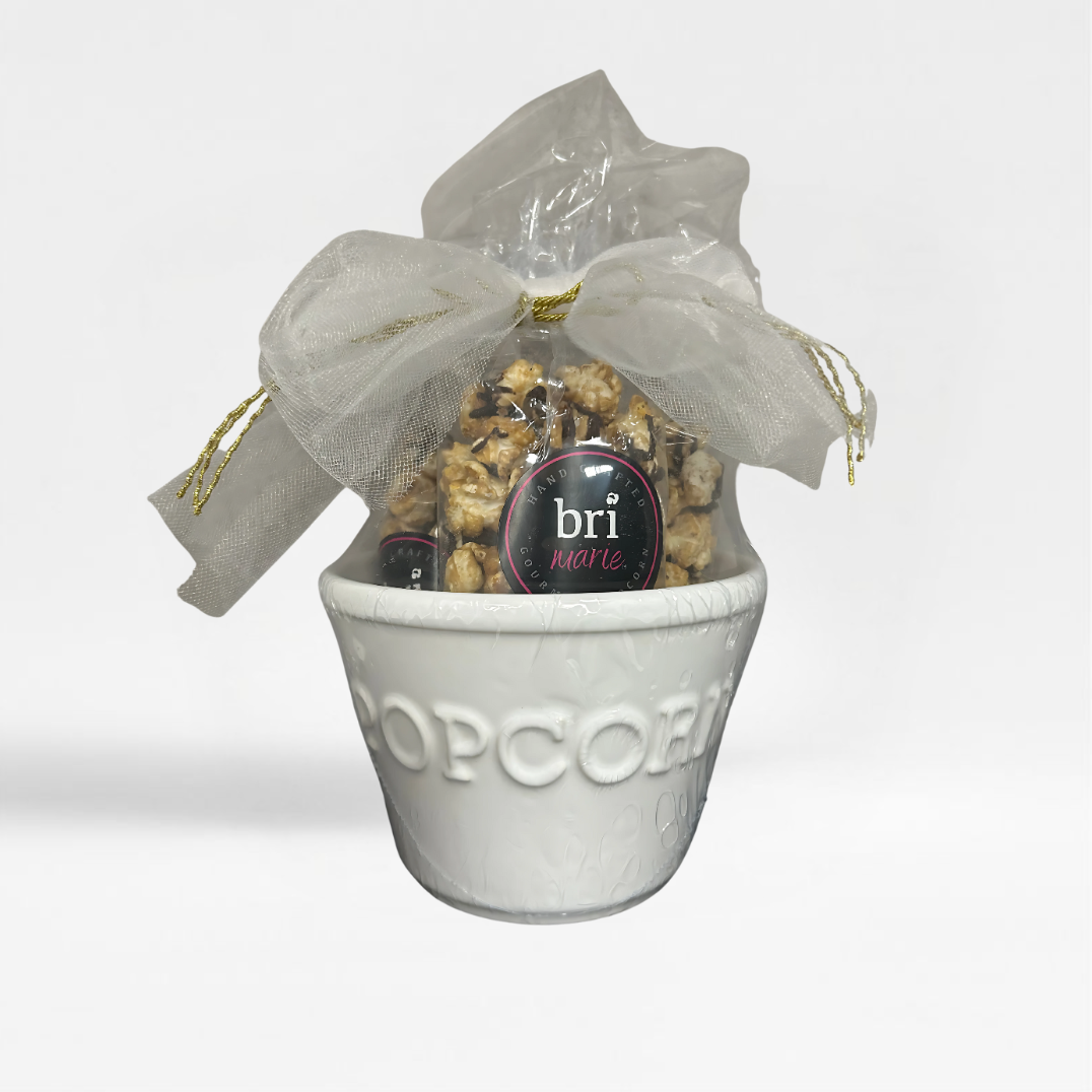 Crate and Barrel Popcorn Bowl