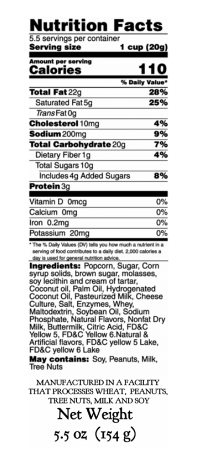 Cheddar & Salted Caramel