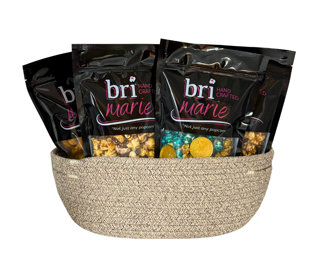 Holiday Weaved Gift Basket