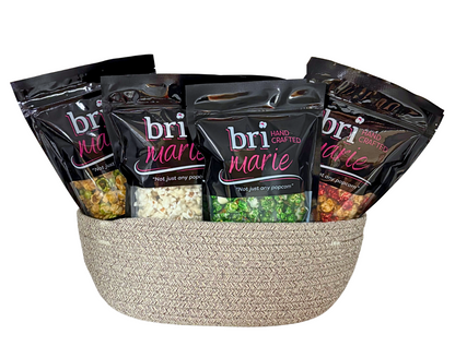 Holiday Weaved Gift Basket