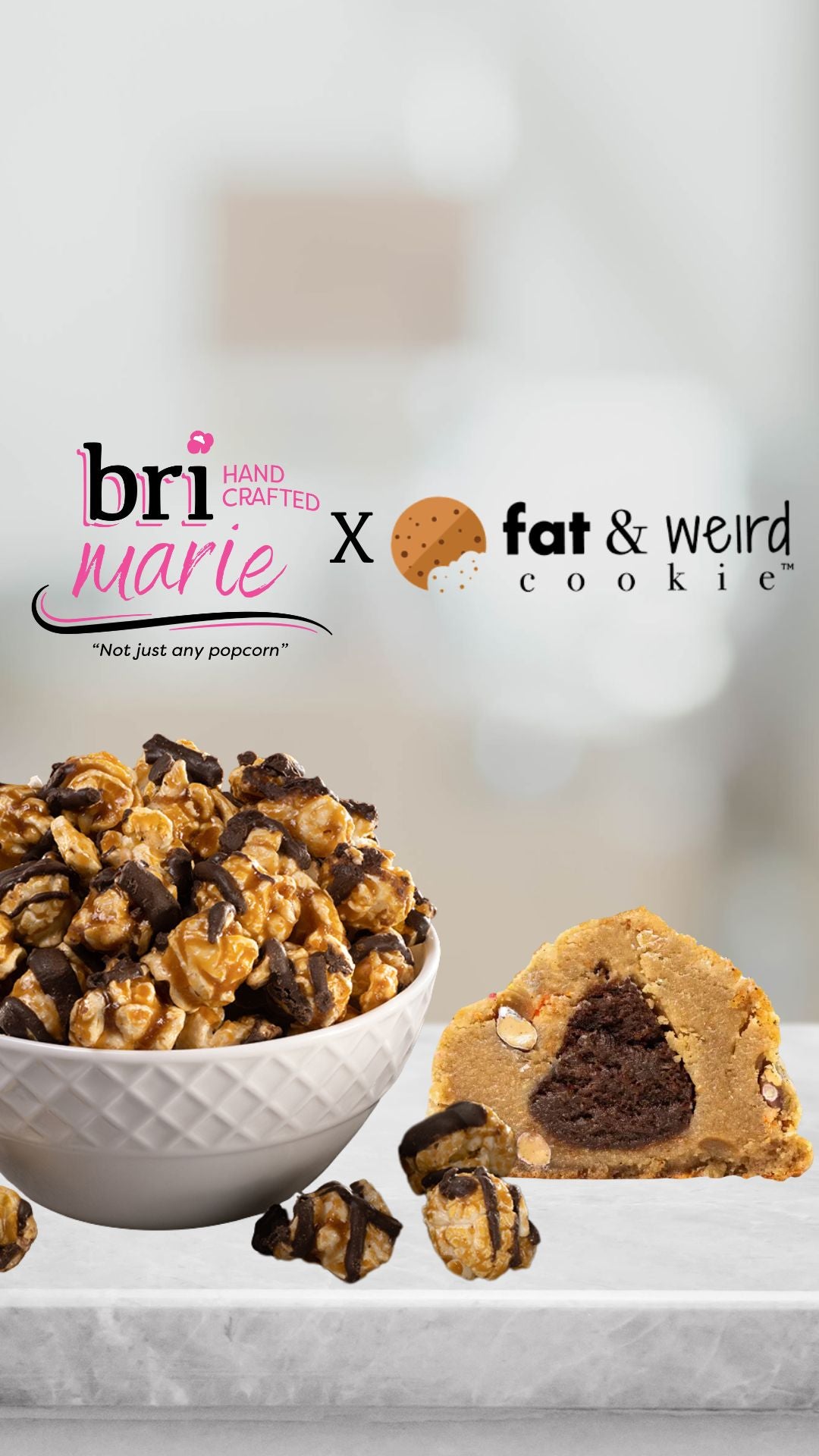 Bri Marie Popcorn x Fat & Weird Cookies