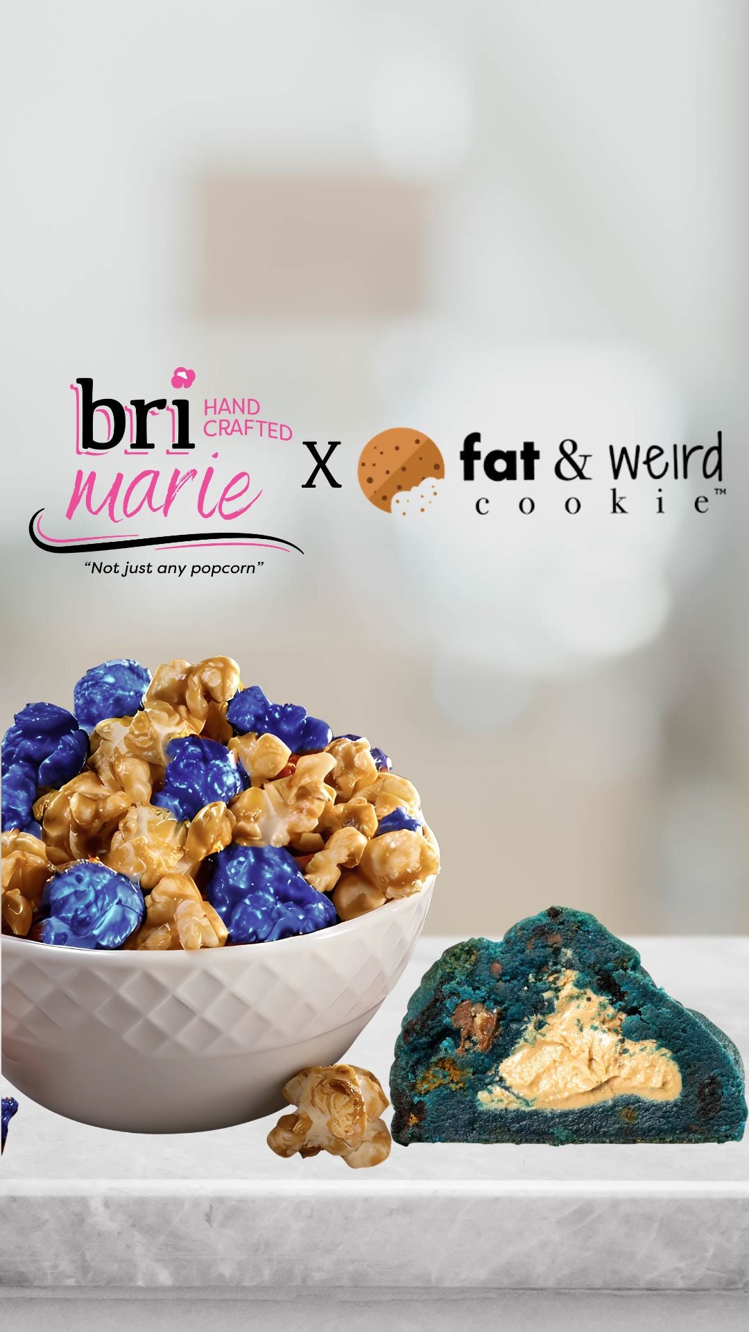 Bri Marie Popcorn x Fat & Weird Cookies