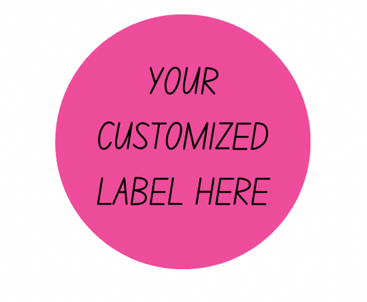 Customized Label Party Pack of 25