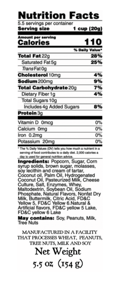 Cheddar & Salted Caramel