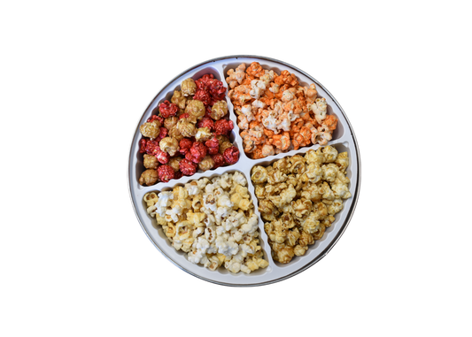 1/2 Gallon Quad Tin - 4 Flavors