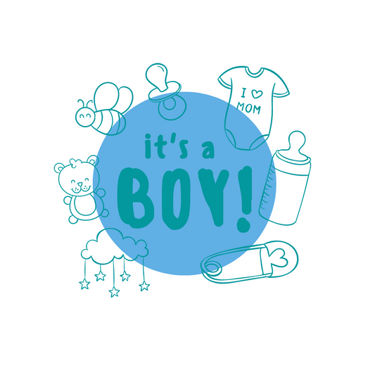 It's a Boy! Baby Shower- Party Pack of 25